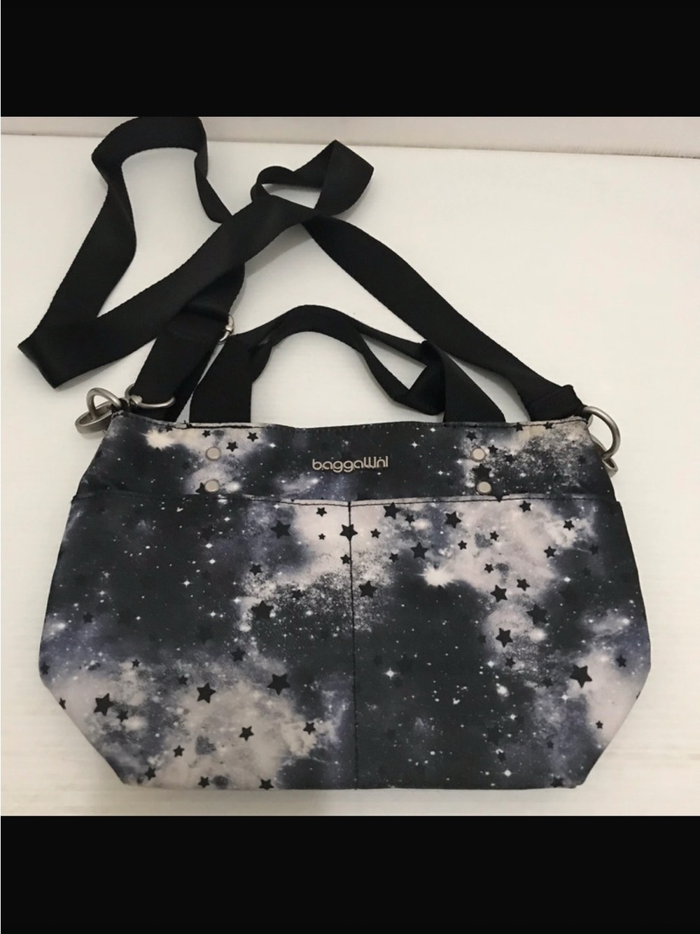 Baggallini Mini Carryall Tote “Starry Night”